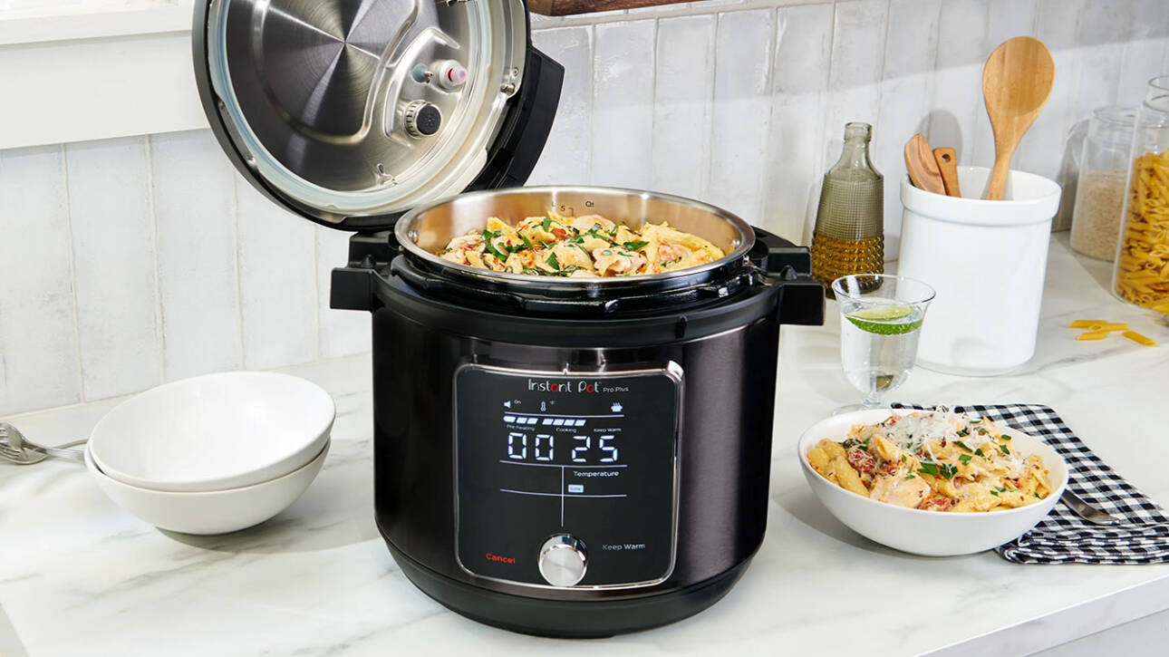 cooker on counter tiny homes