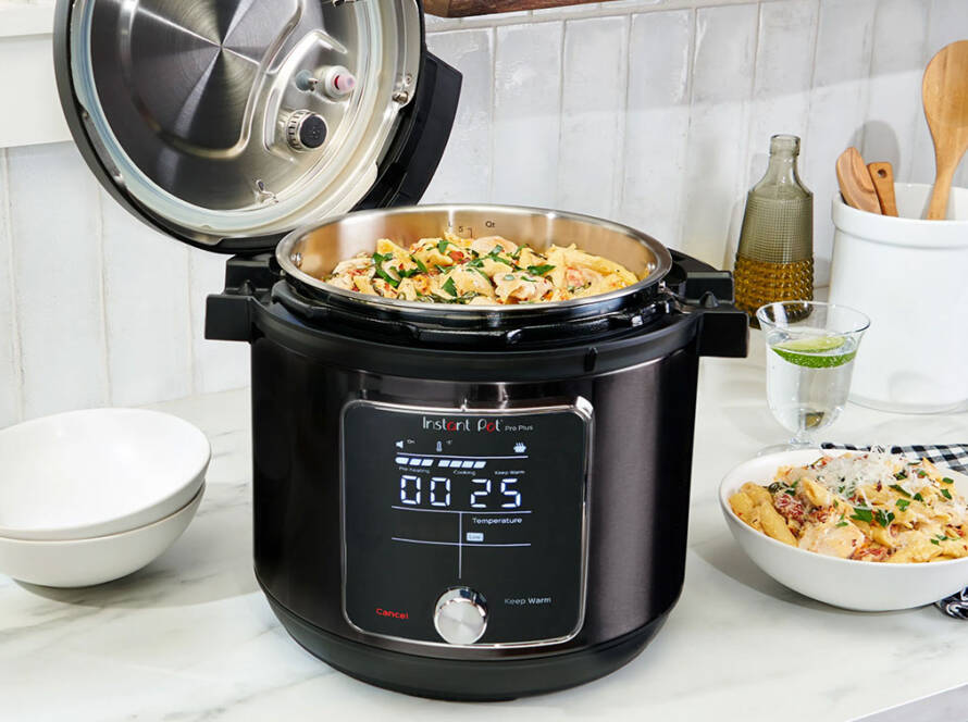 cooker on counter tiny homes
